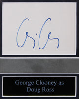 ER (6) Clooney, Wyle, Edwards, Margulies +2 Signed Framed Display BAS #AD04873