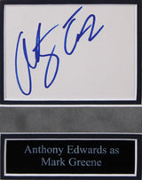 ER (6) Clooney, Wyle, Edwards, Margulies +2 Signed Framed Display BAS #AD04873