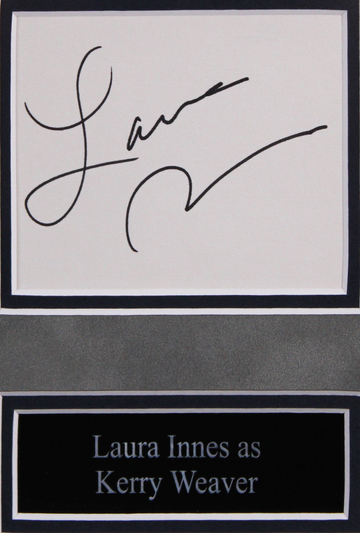 ER (6) Clooney, Wyle, Edwards, Margulies +2 Signed Framed Display BAS #AD04873