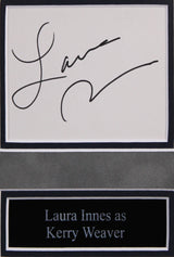 ER (6) Clooney, Wyle, Edwards, Margulies +2 Signed Framed Display BAS #AD04873