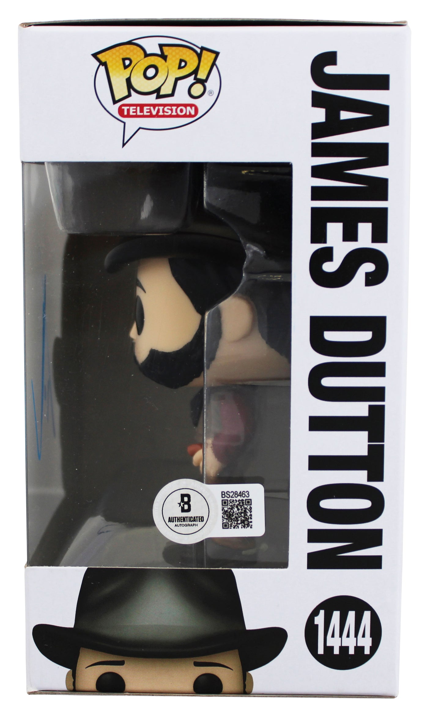 Tim McGraw 1883 Signed James Dutton #1444 Funko Pop Vinyl Figure BAS #BS28463