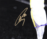 Warriors Stephen Curry Signed 16x20 Framed Dunking Spotlight Photo JSA #AS85254