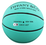 Magic Johnson & Larry Bird Signed Tiffany & Co X Spalding Basketball LE BAS W 4