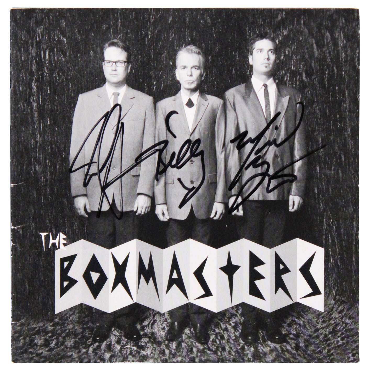 The Boxmasters (3) Thornton, Andrews & Butler Signed CD Insert BAS #AE13205