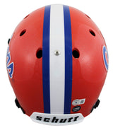 Florida Emmitt Smith Signed Schutt Full Size Rep Helmet BAS Witnessed #W897341