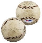 Red Sox Tris Speaker Signed Spalding International League Baseball BAS #AE34231