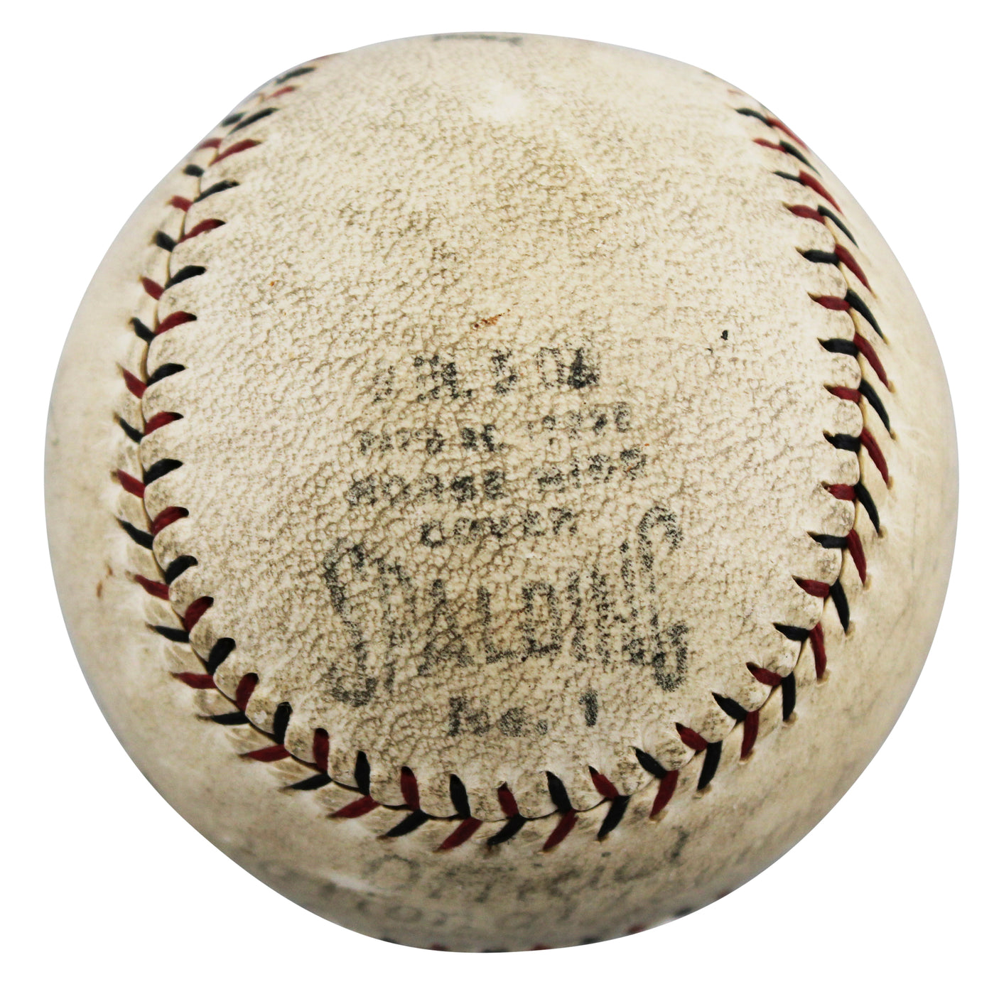 Red Sox Tris Speaker Signed Spalding International League Baseball BAS #AE34231