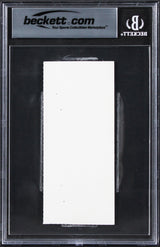 Magic Johnson & Larry Bird Signed 1979 NCAA Finals Ticket Stub Auto 10! BAS Slab