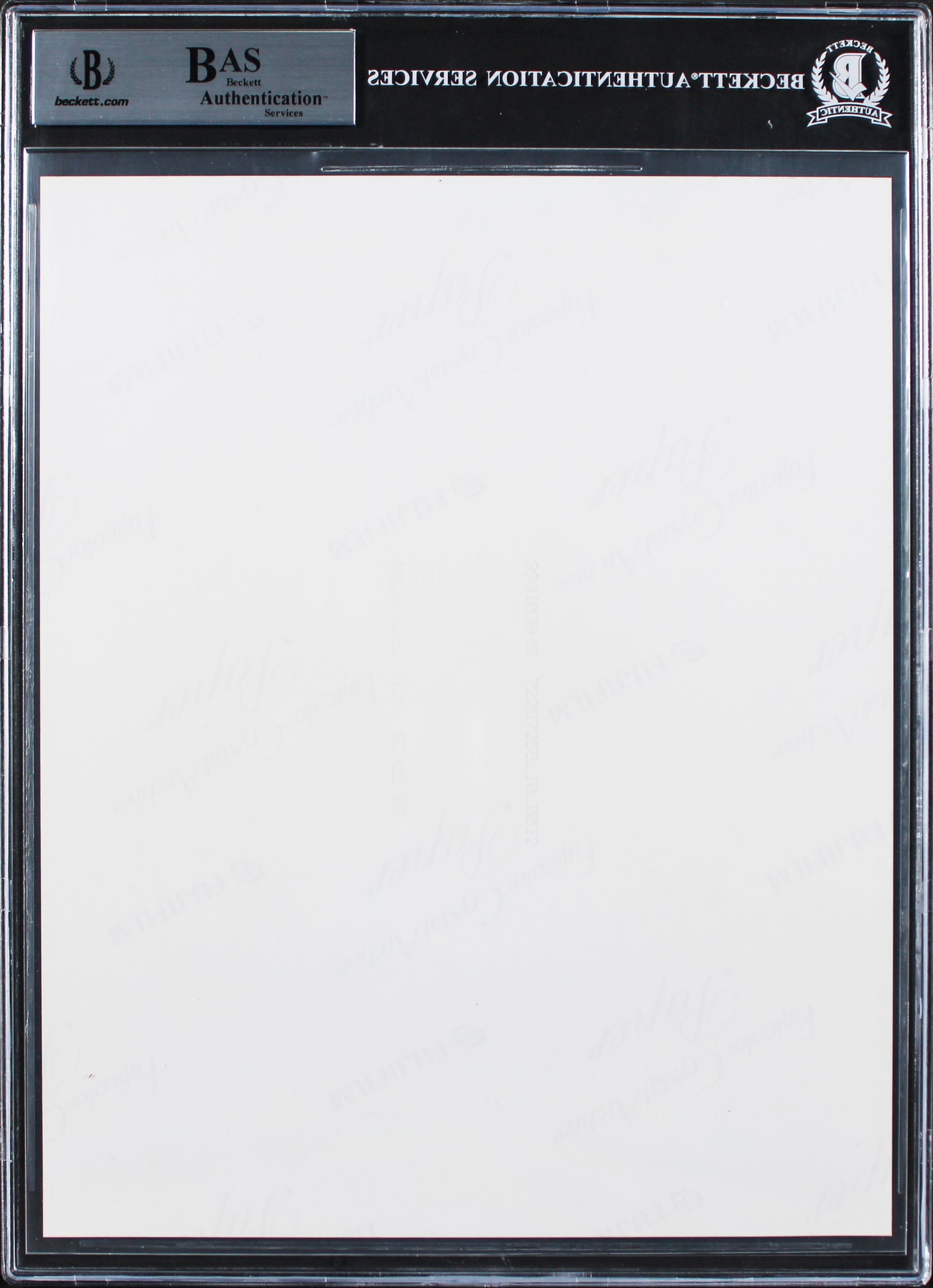 Barack Obama Authentic Signed 8x10 Vertical Photo Autographed BAS Slabbed