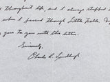 Charles Lindbergh Signed 8.5x11 1971 Handwritten Letter Auto 9! JSA #ZZ80611