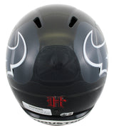 Texans Nico Collins Authentic Signed Full Size Speed Rep Helmet BAS Witnessed 1