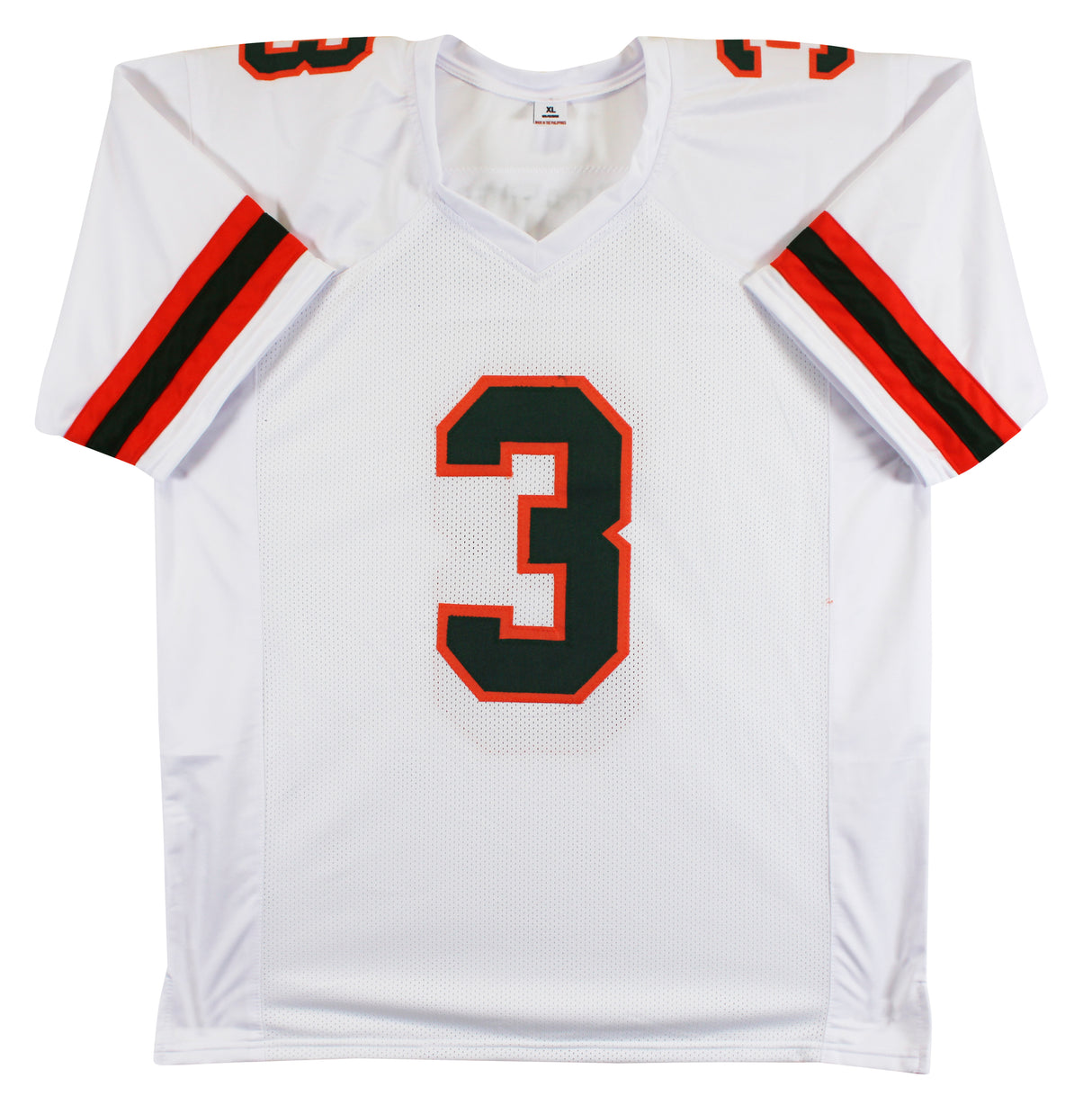 Miami Akheem Mesidor Authentic Signed White Pro Style Jersey JSA Witness