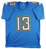 Keenan Allen Authentic Signed Powder Blue Pro Style Jersey BAS Witnessed 2