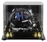 Texans Nico Collins Signed 2024 Alt H-Town Speed Mini Helmet w/ Case BAS Witness