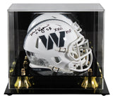 Commanders Mark Rypien "SB MVP" Signed STS III Speed Mini Helmet w/ Case BAS Wit
