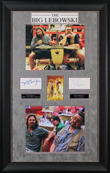 Jeff Bridges & John Goodman The Big Lebowski Signed Framed Display BAS #AE09520
