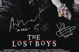 Kiefer Sutherland & Alex Winters The Lost Boys Signed Framed 16x24 Photo BAS
