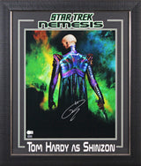 Tom Hardy Star Trek Nemesis Authentic Signed 16x20 Framed Photo Autographed BAS
