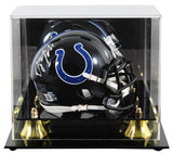 Colts D.J. Giddens Signed 2023 On-Field Alt Speed Mini Helmet W/ Case BAS Wit