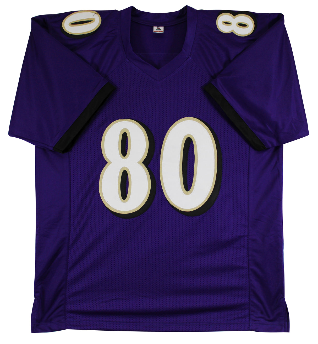 Isaiah Likely Authentic Signed Purple Pro Style Jersey Autographed BAS Witnessed