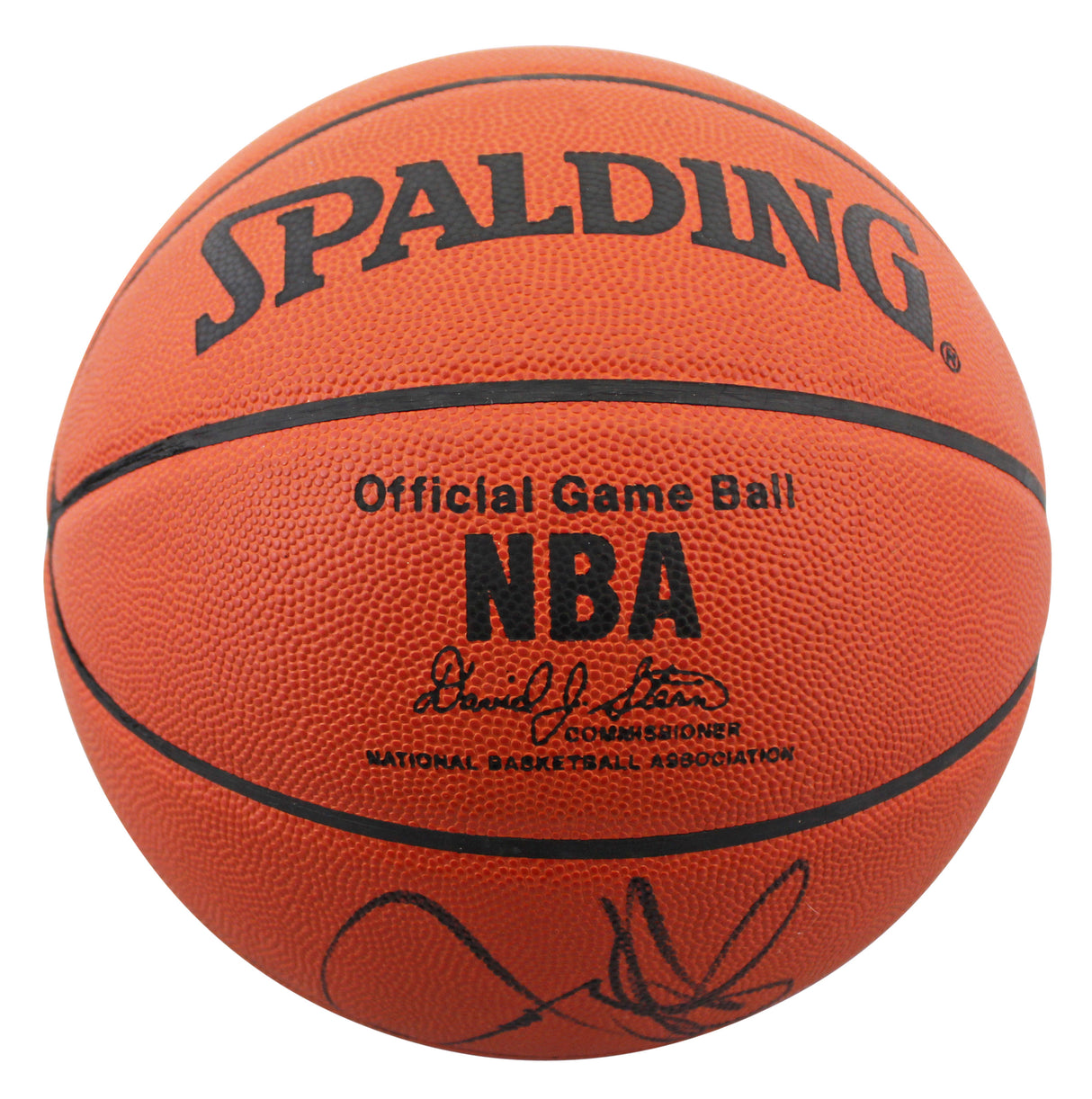 Pistons Jerry Stackhouse Signed Official NBA Game Basketball BAS #BQ45778