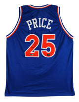 Mark Price Authentic Signed Blue Pro Style Jersey Autographed BAS Witnessed