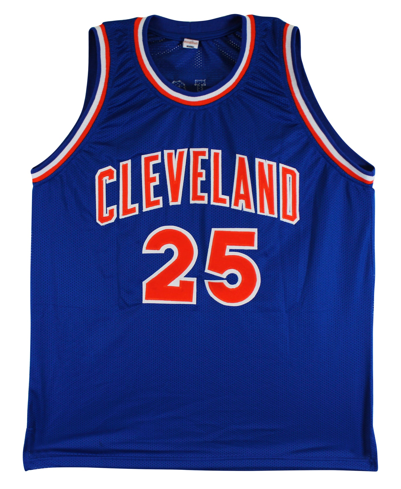 Mark Price Authentic Signed Blue Pro Style Jersey Autographed BAS Witnessed