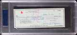 Red Sox Carl Yastrzemski Authentic Signed 3x8.25 Check March 19, 1976 PSA Slab