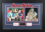 Bill Hannah & Joe Barbera Authentic Signed Framed Display BAS #AD04874