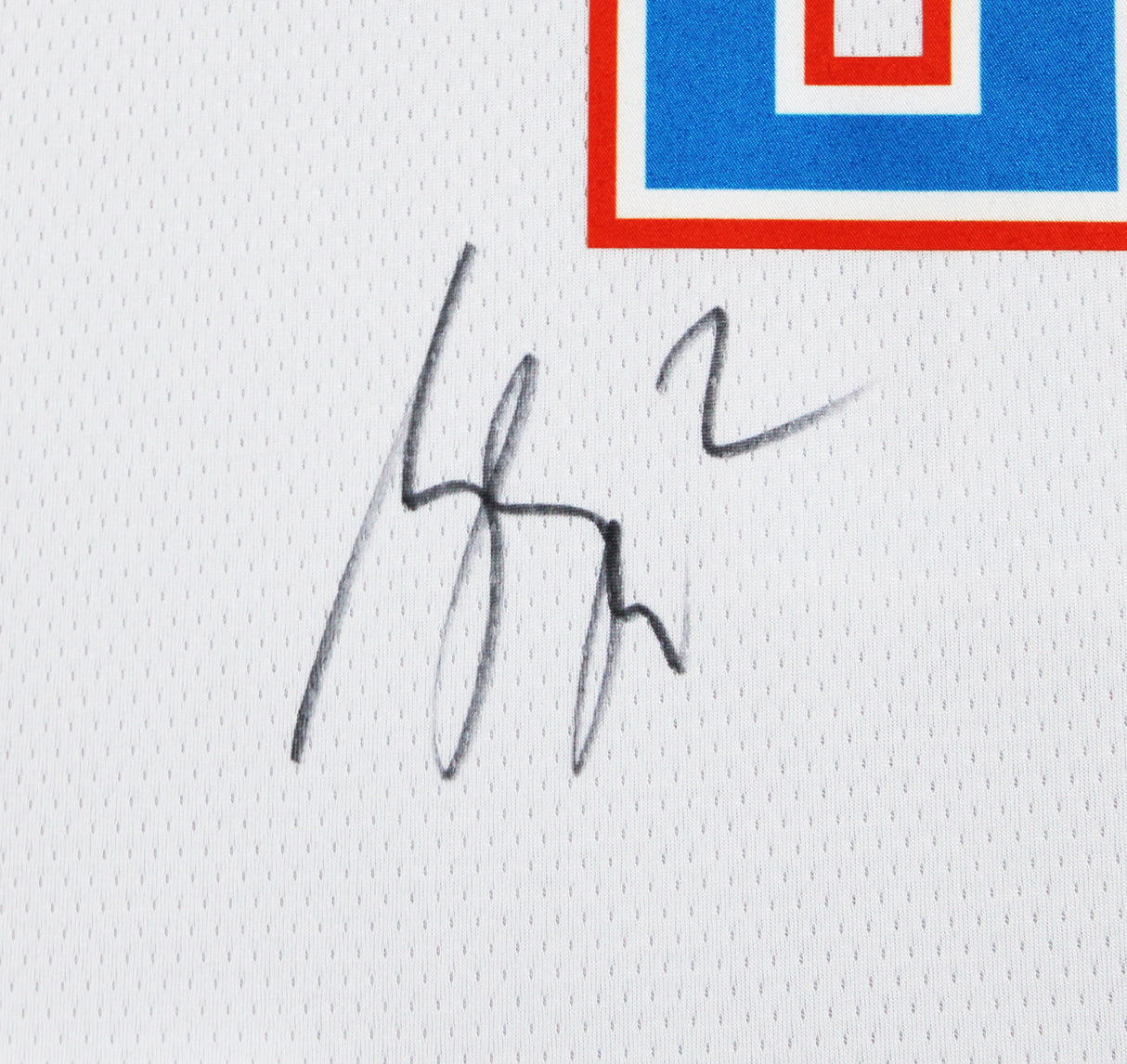 Thunder Shai Gilgeous-Alexander Signed White Nike Framed Jersey BAS #BS78076