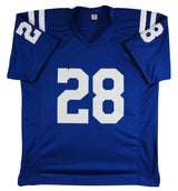 Jonathan Taylor Authentic Signed Blue Pro Style Jersey Autographed BAS