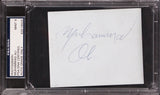 Muhammad Ali Authentic Signed 3.5x4.25 Photo Auto Graded Gem Mint 9! PSA Slab