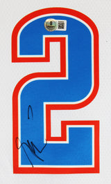 Thunder Shai Gilgeous-Alexander Signed White Nike Swingman Jersey BAS #BV56500