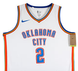 Thunder Shai Gilgeous-Alexander Signed White Nike Swingman Jersey BAS #BV56500