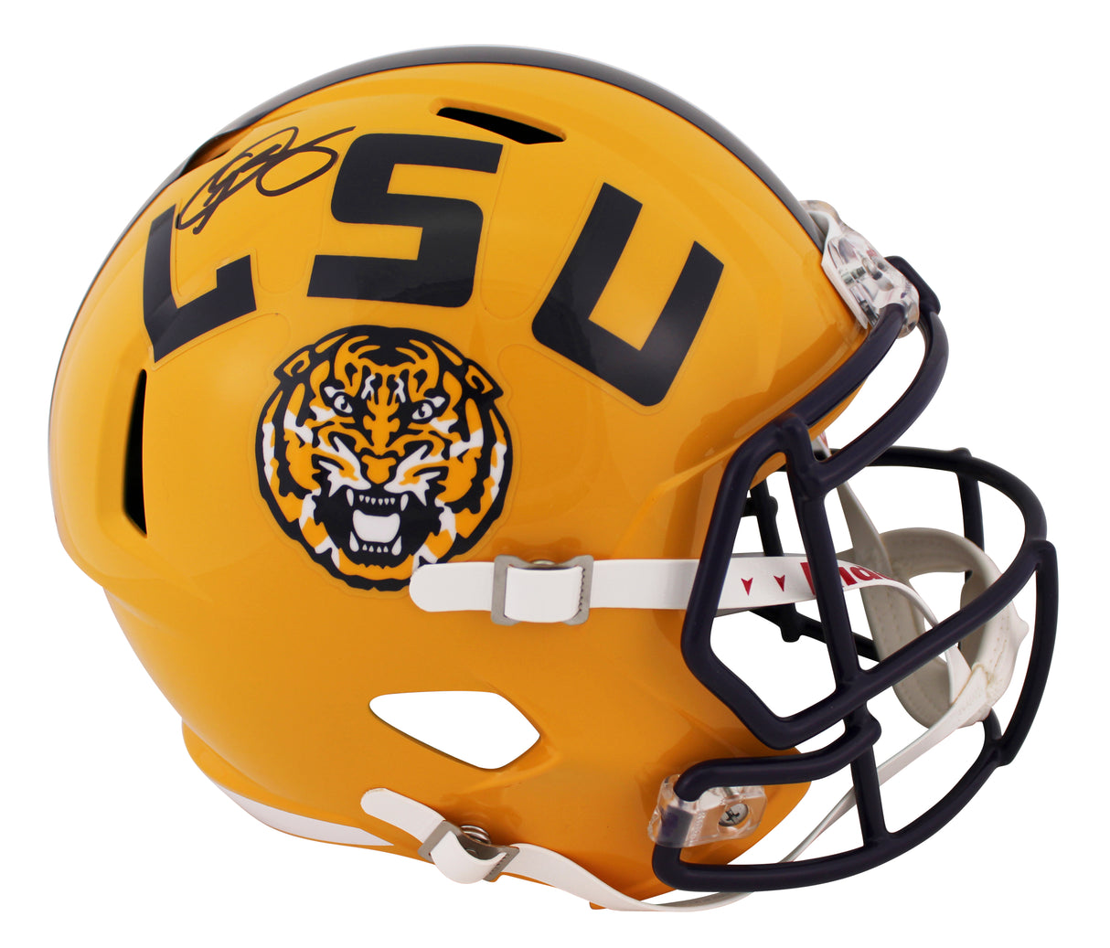LSU Odell Beckham Jr. Signed Full Size Speed Rep Helmet W/ Case BAS Witnessed