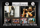 Jeff Bridges & John Goodman Big Lebowski Signed 11x14 Photo Framed Display BAS