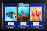 Finding Nemo (3) Stanton, DeGeneres & Gould Authentic Signed Framed Display BAS