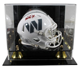 Commanders Magic Johnson Signed STS III Speed Mini Helmet W/ Case BAS Witness 2