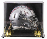 Ohio State Jack Sawyer Authentic Signed Speed Mini Helmet W/ Case BAS Witnessed