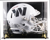 Commanders Magic Johnson Signed STS III F/S Speed Rep Helmet W/ Case BAS Wit 2