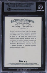 Michael Rapoport Authentic Signed 2018 Topps Allen & Ginter #139 Card BAS Slab