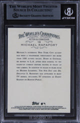 Michael Rapoport Authentic Signed 2018 Topps Allen & Ginter #139 Card BAS Slab