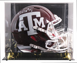 Texas A&M De'Von Achane Signed Full Size Speed Rep Helmet W/ Case BAS Witnessed