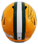 Packers Donald Driver Authentic Signed Full Size Speed Rep Helmet JSA Witness
