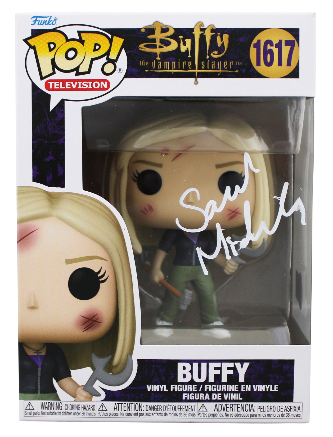 Sarah Michelle Gellar Signed Buffy #1617 Funko Pop Vinyl Figure BAS #BS28574