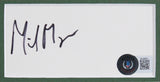 Mike Myers Shrek Authentic Signed & Framed 3x5 Index Card BAS #BL98251