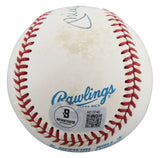 Yankees Mickey Mantle Authentic Signed Bobby Brown OAL Baseball BAS #AE13740