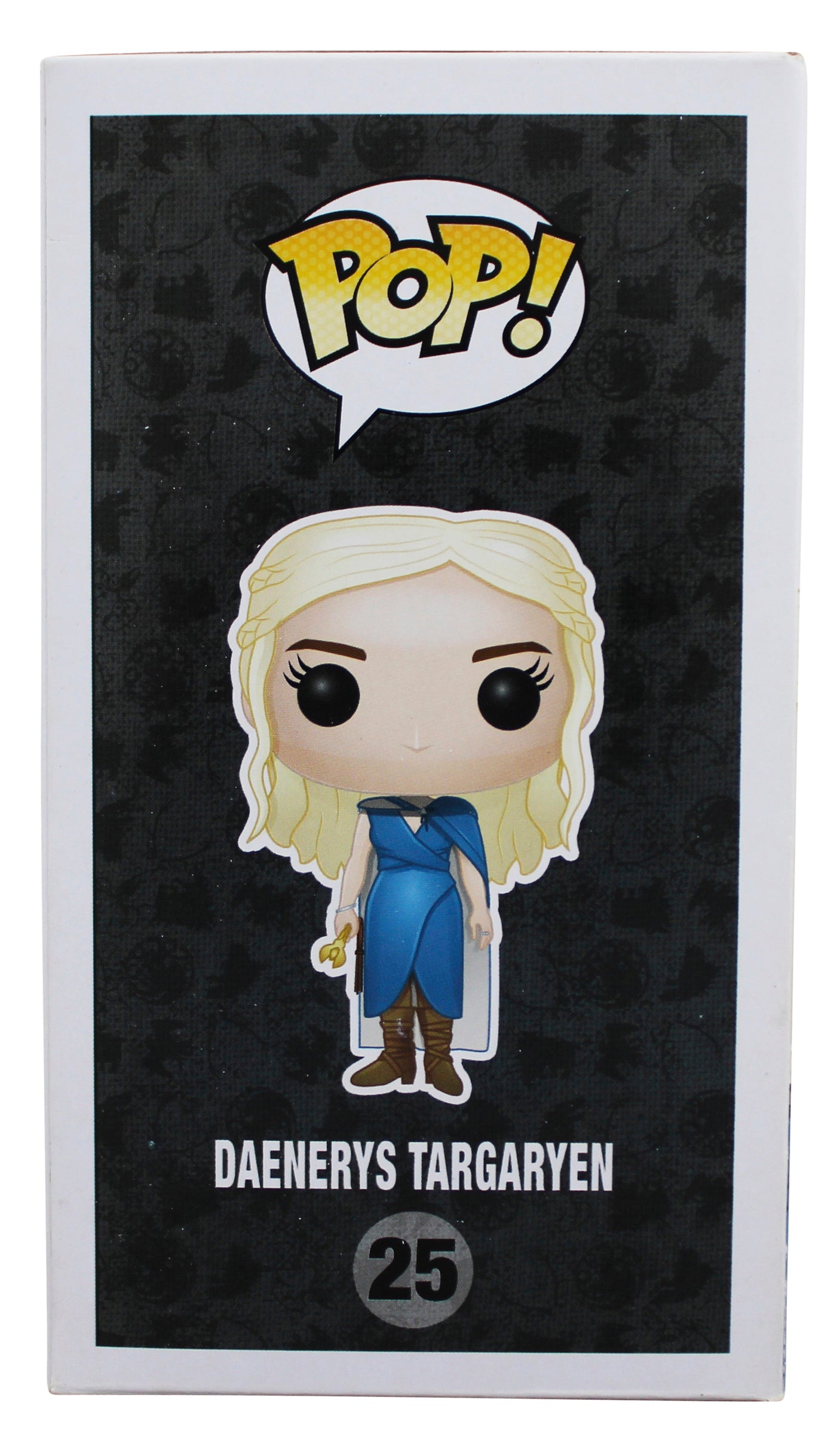Emilia Clarke Game of Thrones Signed Daenerys #25 Funko Pop Figure BAS #BS73921