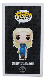 Emilia Clarke Game of Thrones Signed Daenerys #25 Funko Pop Figure BAS #BS73921