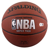 Magic Johnson & Isiah Thomas Signed Spalding Basketball BAS Witnessed #2W688450